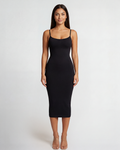 SculptDress™ Seamless V-Neck Midi