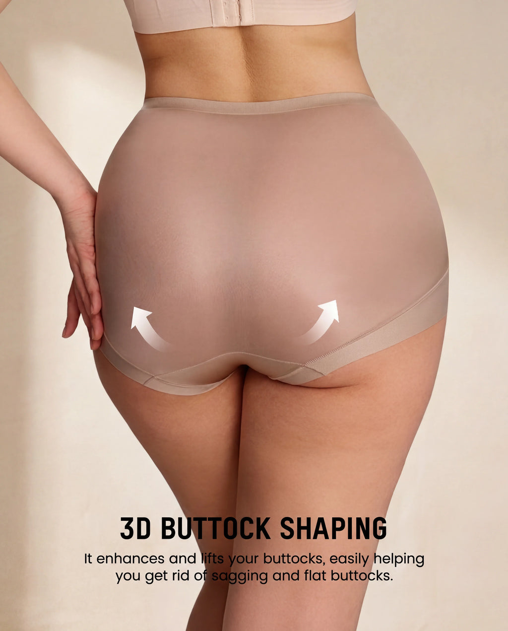 x6 High-Waist Cross-Compression Shaping Panties