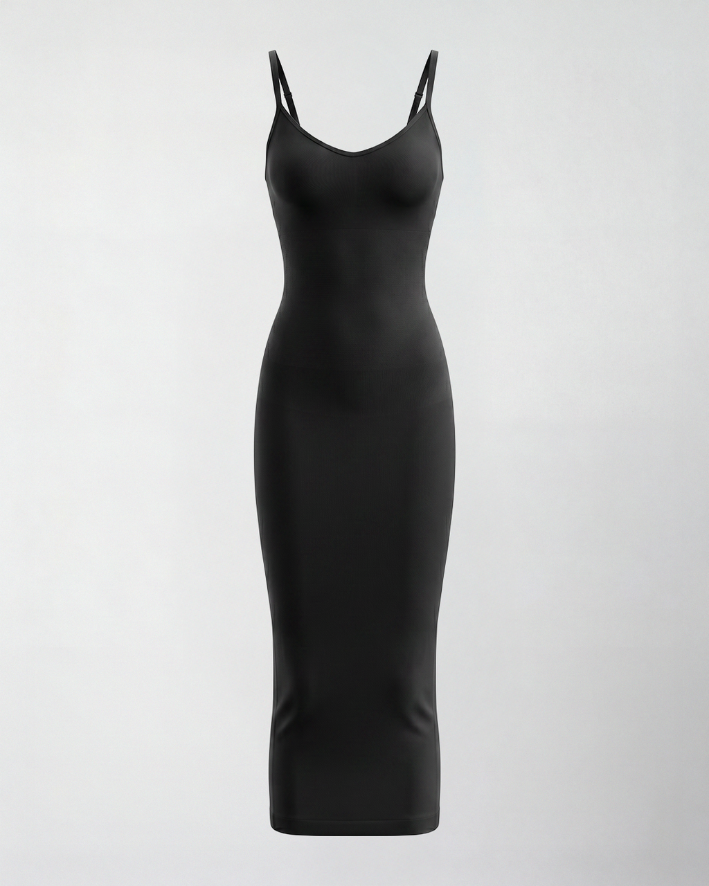 SculptDress™ Seamless V-Neck Midi