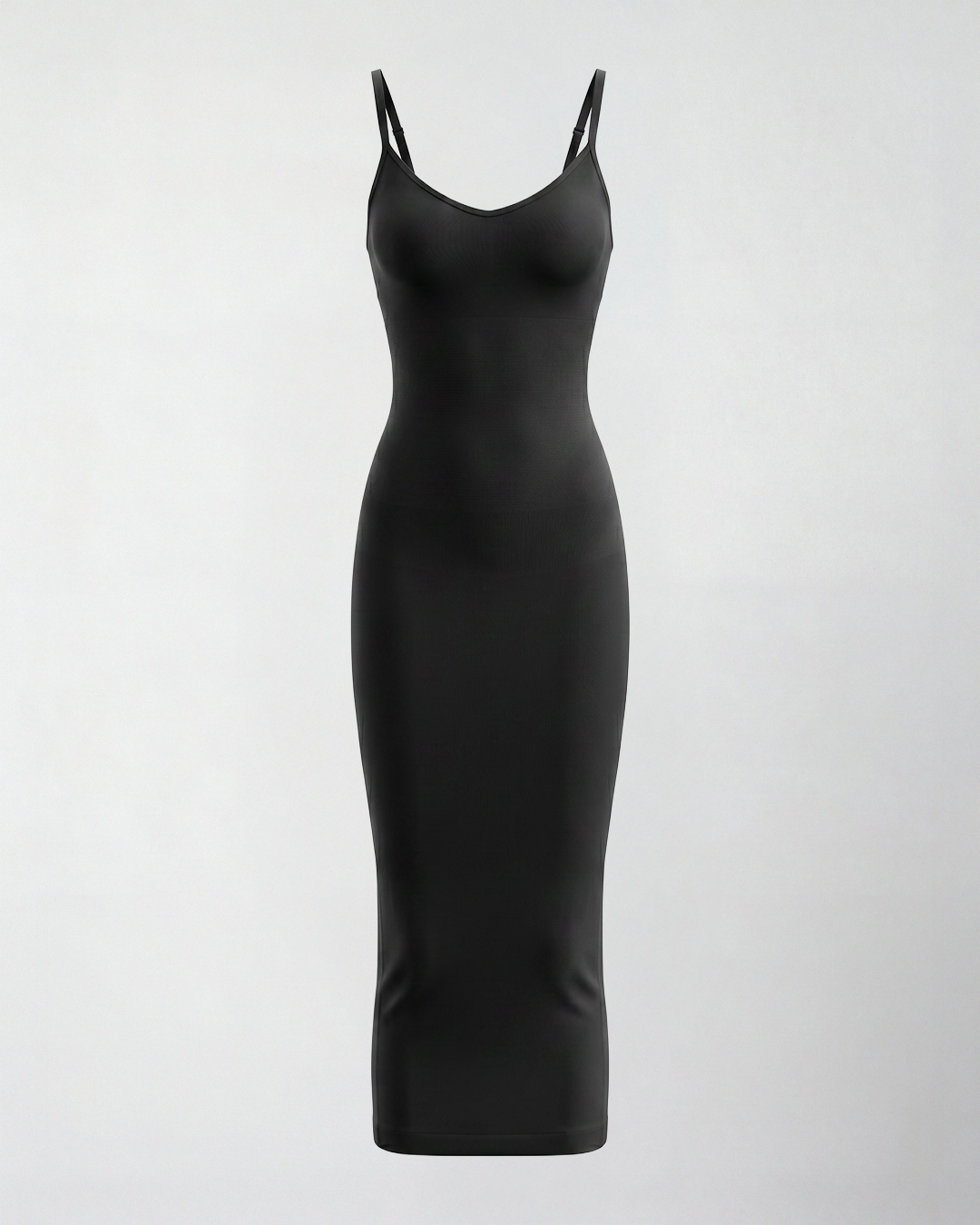 SculptDress™ Seamless V-Neck Midi