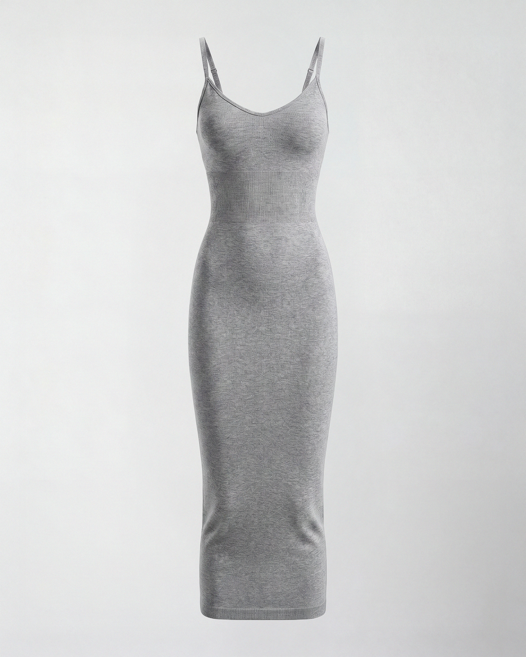 SculptDress™ Seamless V-Neck Midi