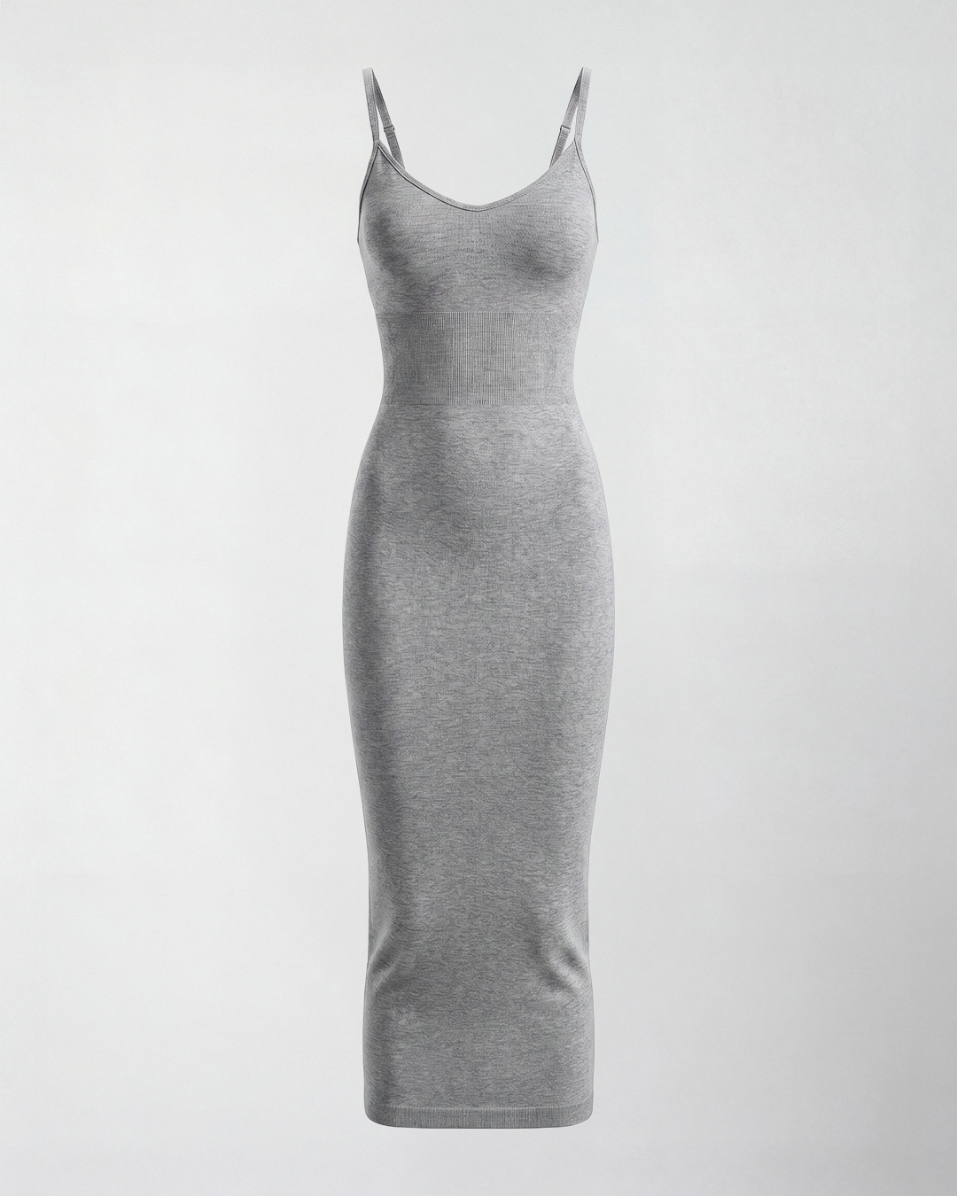 SculptDress™ Seamless V-Neck Midi