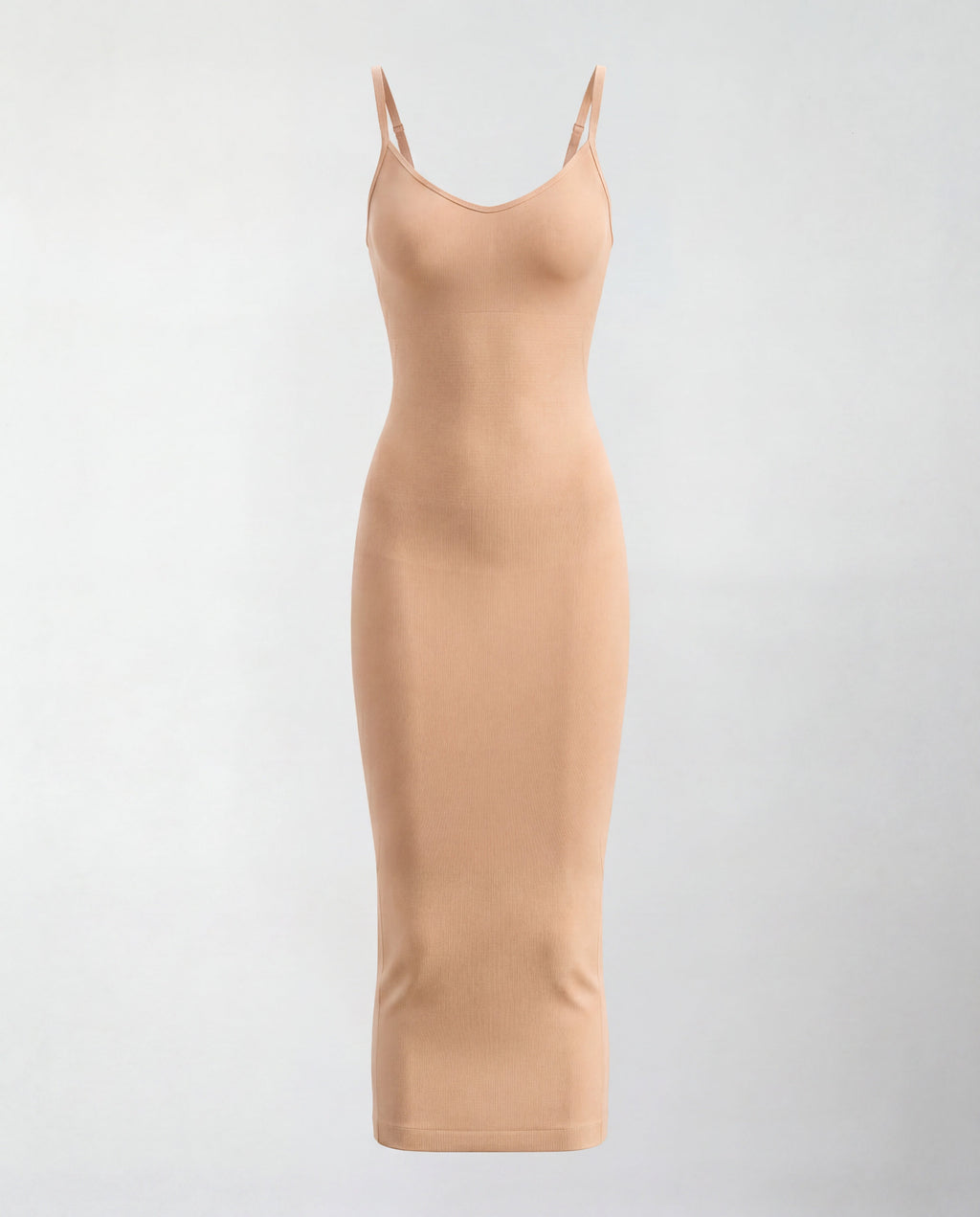 SculptDress™ Seamless V-Neck Midi